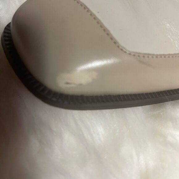 Marco Vicci leather beige and taupe men’s shoes lace with tassel accent SZ13M - Picture 9 of 9